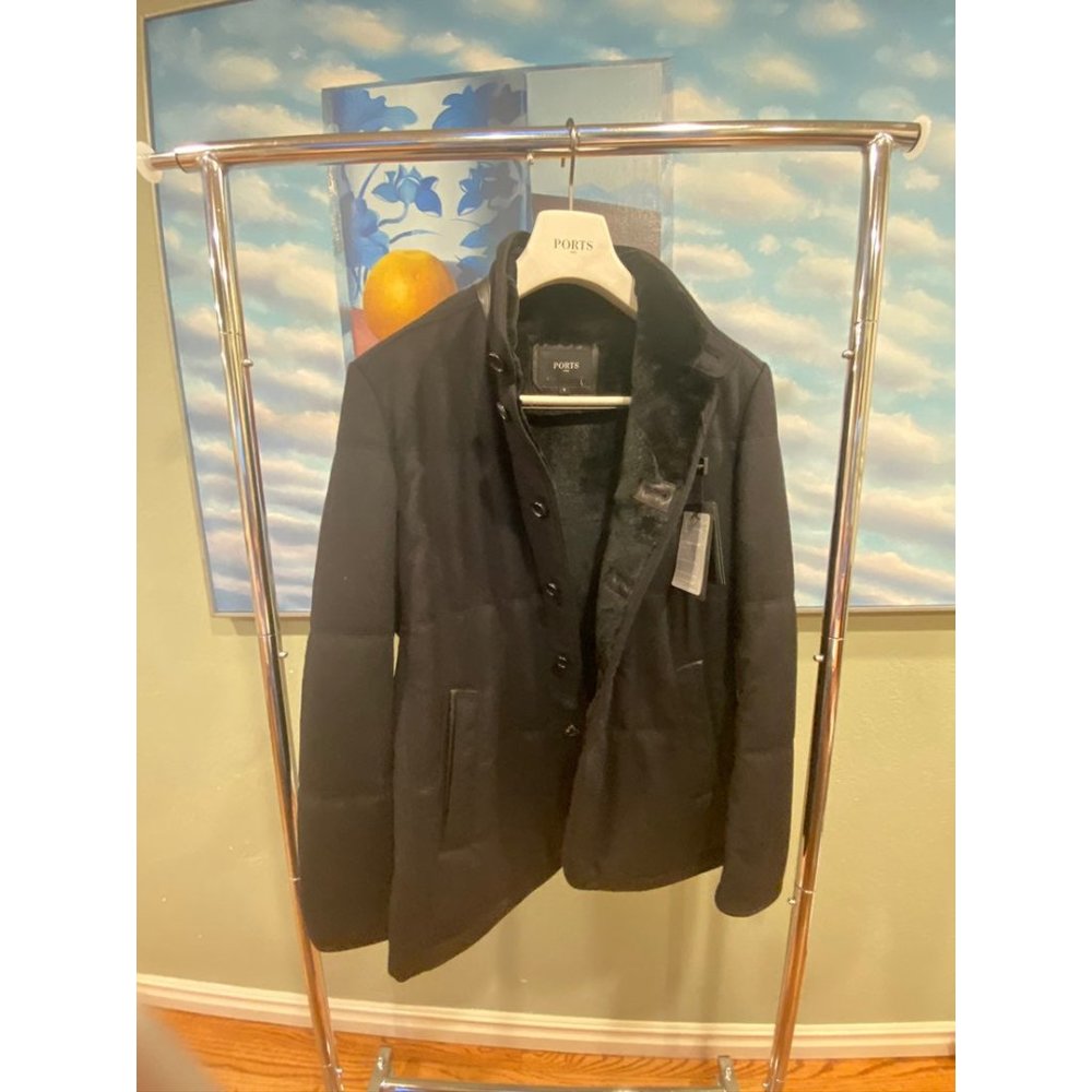 NWT Ports 1961 Cashmere Fur Jacket $2k